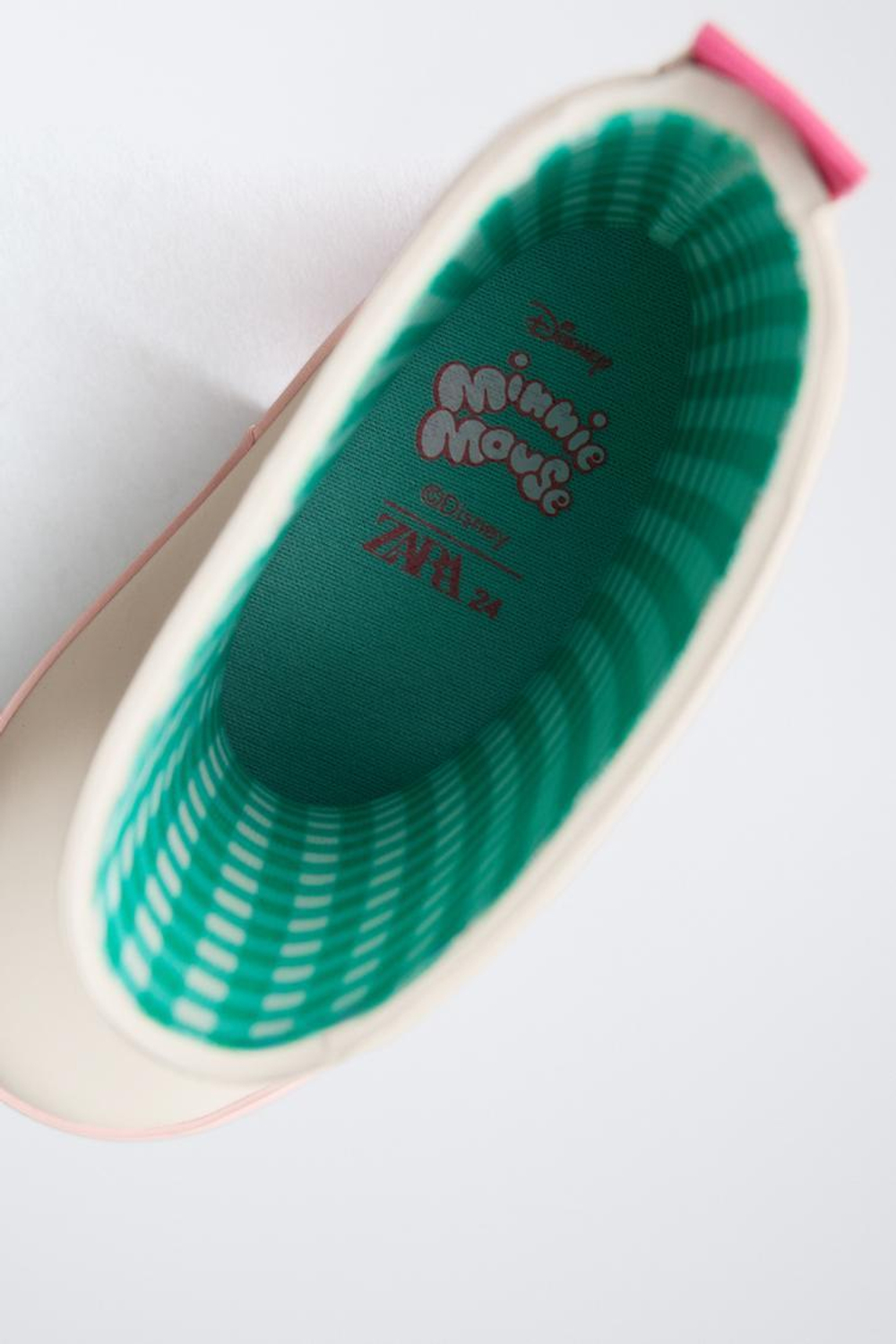 ZARA РЕЗИНОВЫЕ САПОГИ MINNIE MOUSE © DISNEY, РОЗОВЫЙ