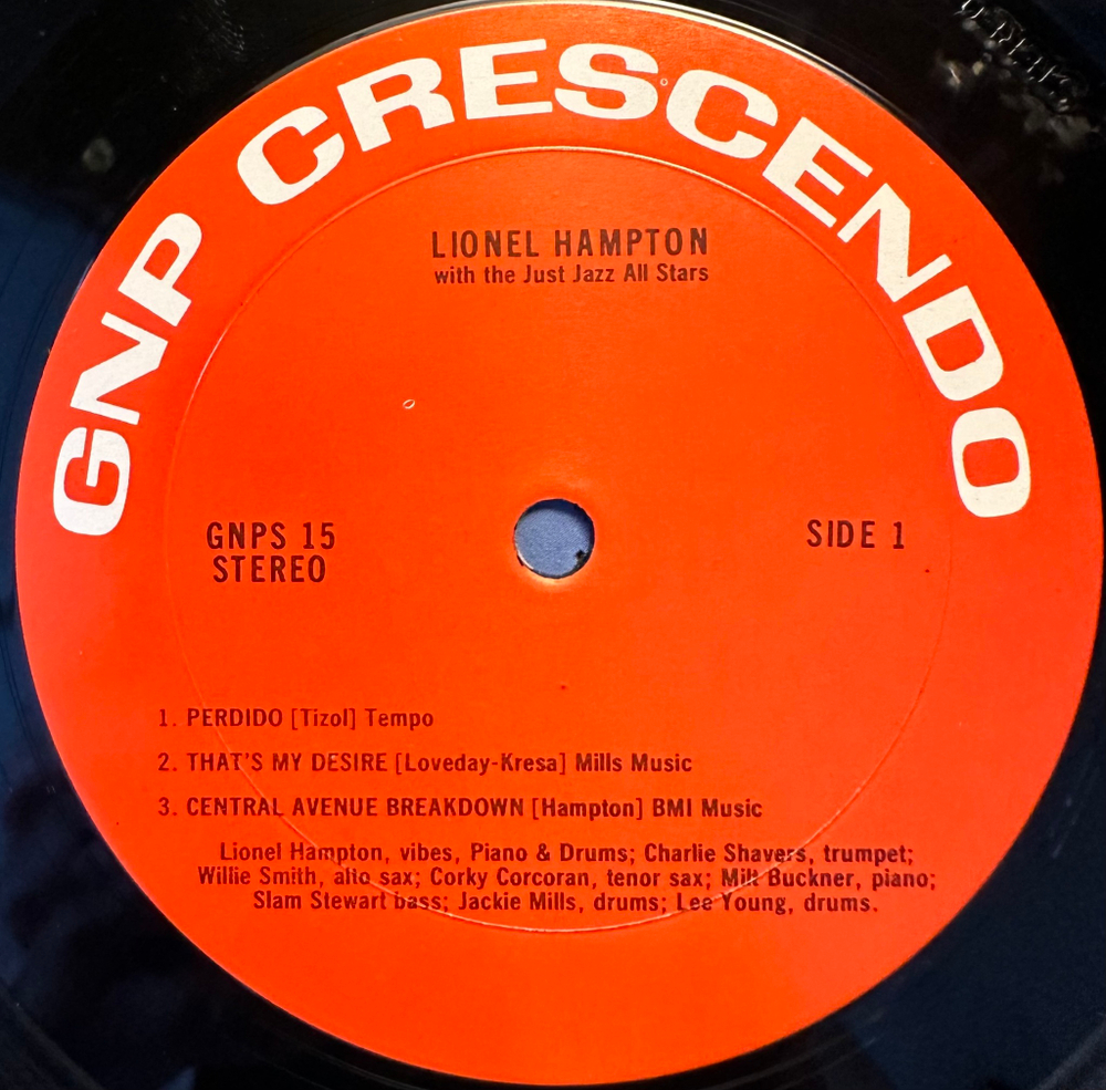 Lionel Hampton And The Just Jazz All Stars (США)