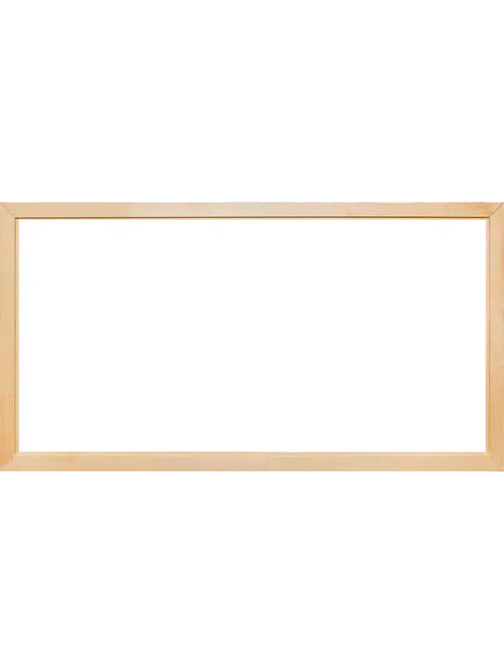 Деревянная рама 55x90 для картин на подрамнике сеч. 40x18