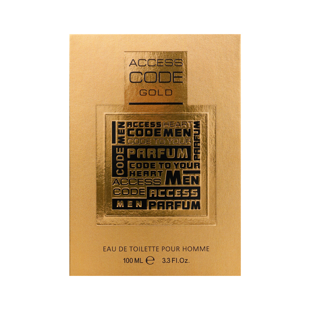 Вода туалетная Access Code Gold (Аксес Код Голд) - 100ml for men