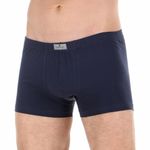 Мужские трусы боксеры набор из 2-х штук (темно-синие, серые в красную полоску) Tom Tailor 70246/5615 2564