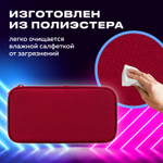 Пенал-косметичка BRAUBERG 1 отделение органайзер полиэстер 22x11 5x6 см винный