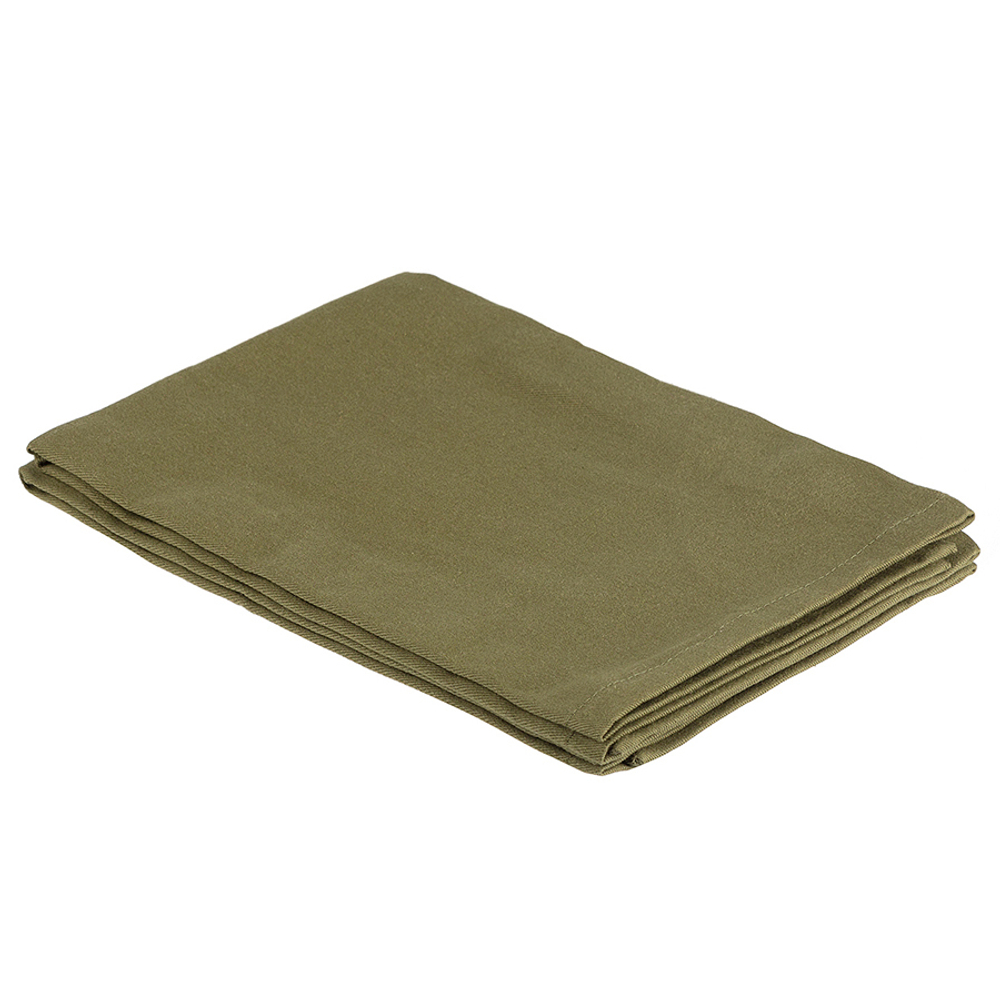 Набор из двух салфеток сервировочных из хлопка оливкового цвета из коллекции essential, 45х45 см