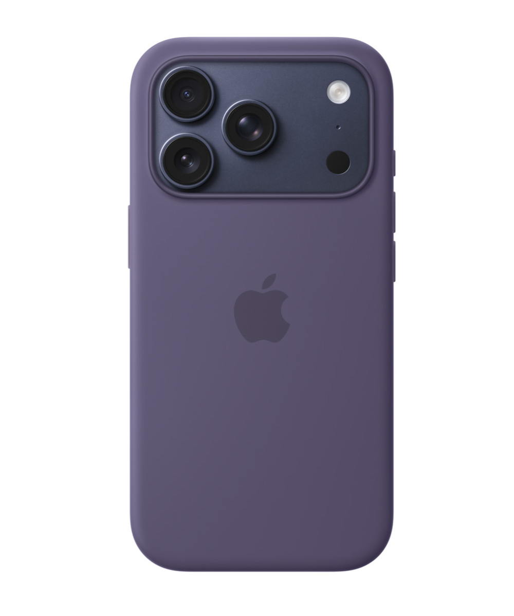 Чехол Apple Silicone Case MagSafe для iPhone 17 Pro (Purple Fog)