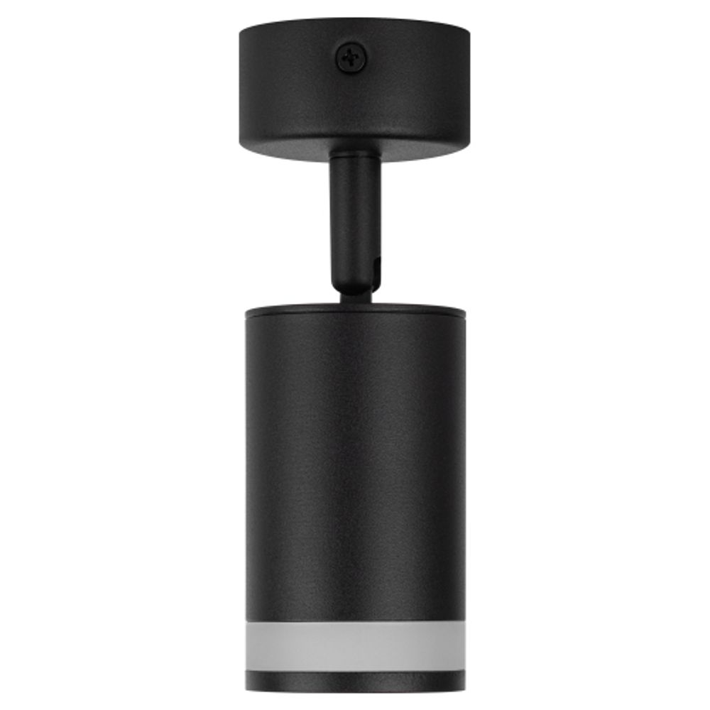 Светильник настенно-потолочный спот ЭРА OL23 BK MR16/GU10, черный | Накладные светильники