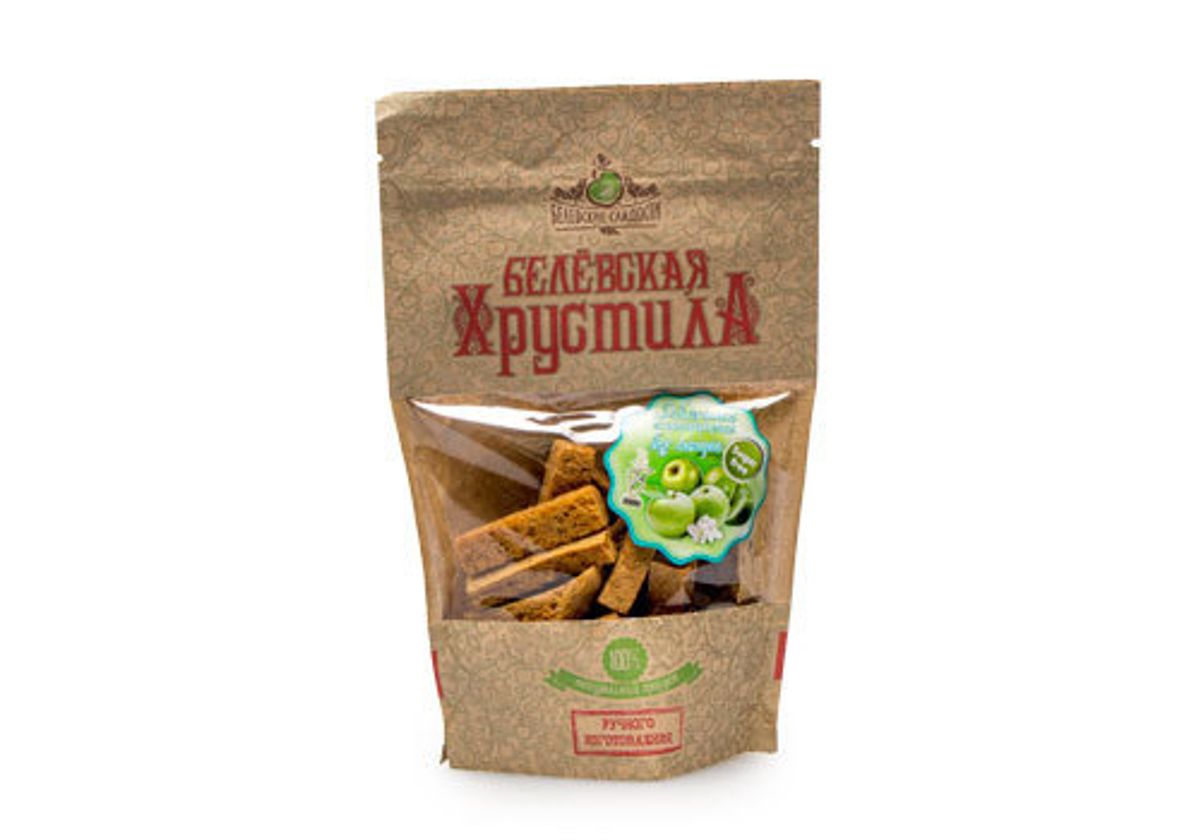 Хрустила яблочная классическая без сахара, 50г