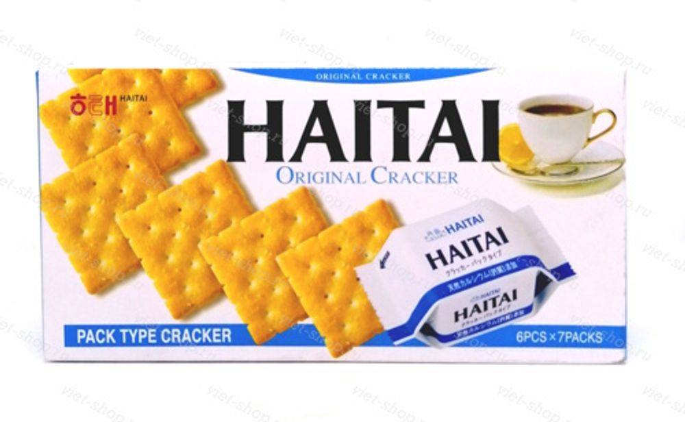 Крекер оригинальный Haitai Original Cracker, Корея, 172 гр.