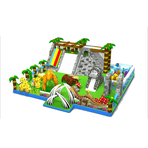 Надувной батут "Динозаврия" 10*10*5.5 м