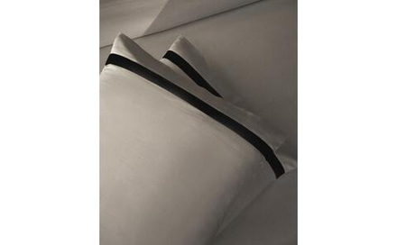 Наволочка Zara Home сатин, хлопок 100%, однотонный, 5136/091