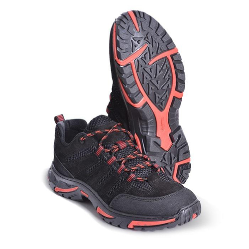 Ботинки «Стрит» лето (Vincere) черные/красные 5005-4 ХСН