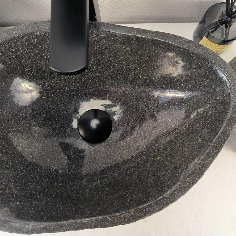 Раковина из речного камня RS-65451 42*30*15 0856