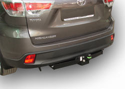 Фаркоп(прицепное) Лидер-Плюс для TOYOTA HIGHLANDER (XU50) 2013-...(паспорт и сертификат в комплекте)(без электрики)T120-F