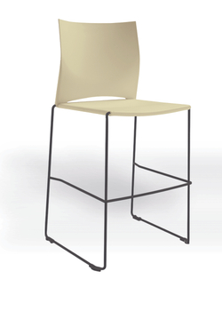 Web стул на полозьях кухонный/барный