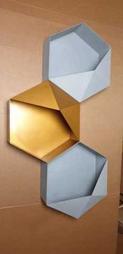 Дизайнерская полка Honeycomb by Delightful