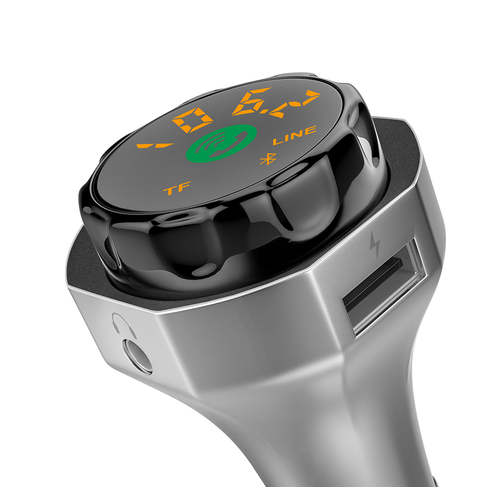 Автомобильный FM-трансмиттер - AP06 Bluetooth (черный)