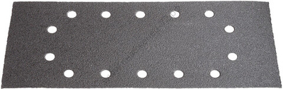 Лист шлиф. универсал. URAGAN ″Оптимален для мягких пород дерева″ 14 отверстий по кругу, для ПШМ, P60, 115х280мм, 50шт