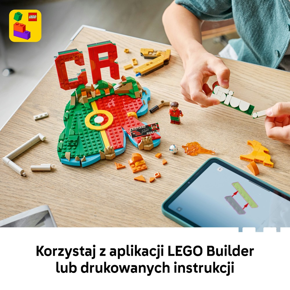 Конструктор LEGO Editions 43012 Криштиану Роналду Футбольные моменты — фото 9