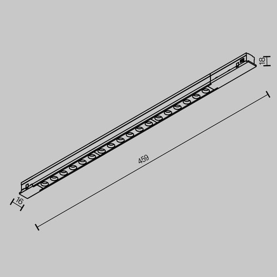 Трековый светильник Maytoni Technical TR232-2-15W4K-B