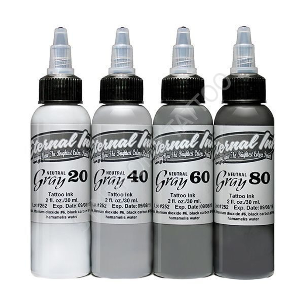 Neutral Gray 4 Color Set сэт Eternal Ink