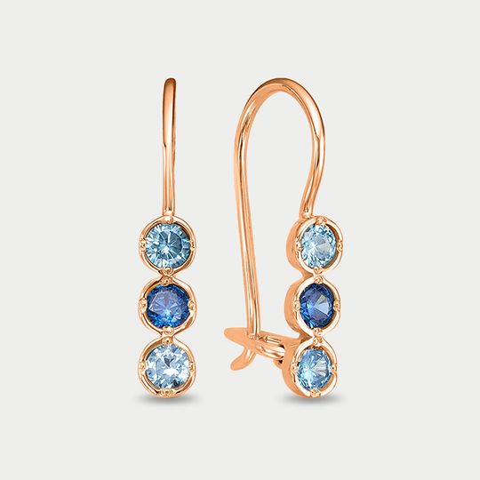 Серьги золотые