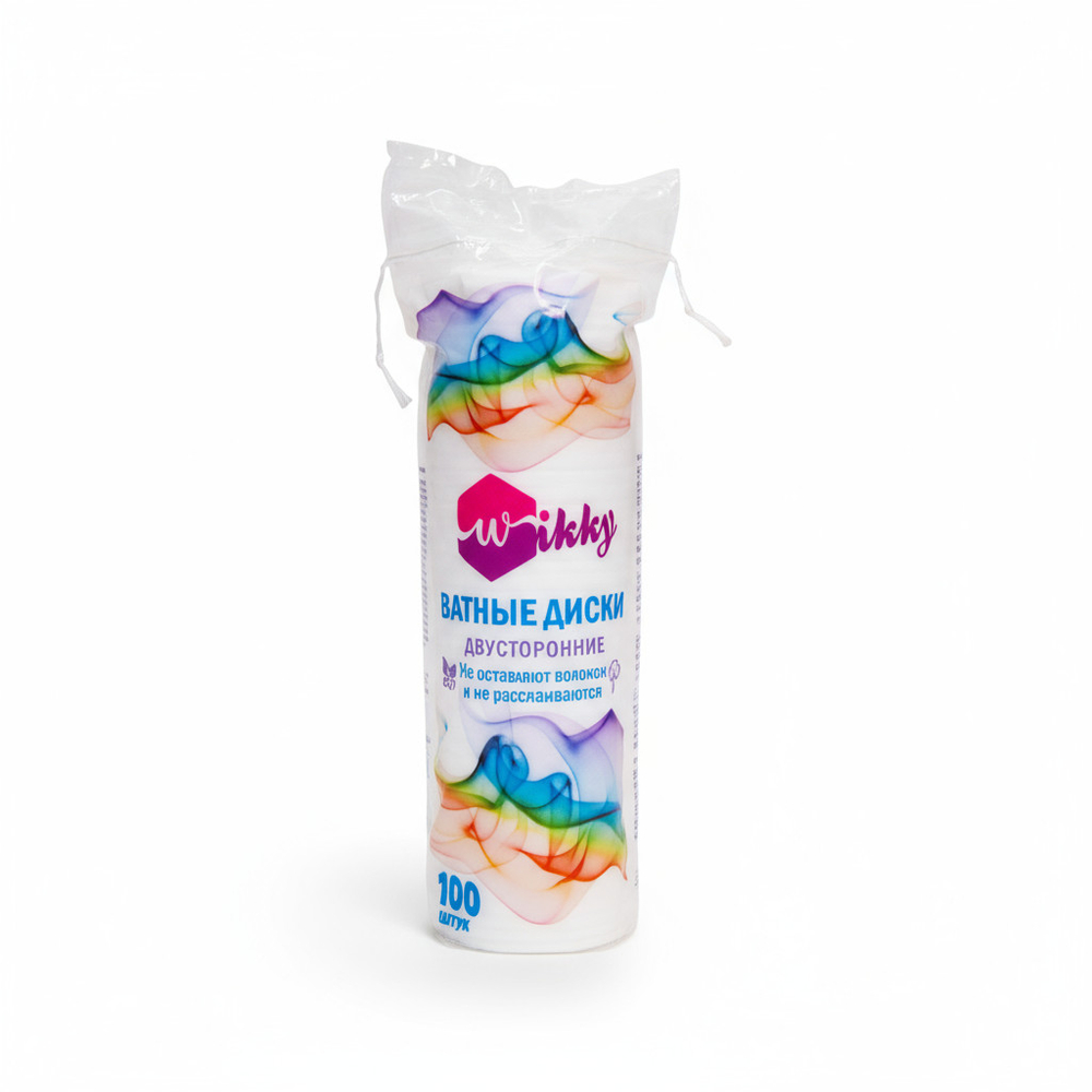 Ватные диски Wikky 24*100шт