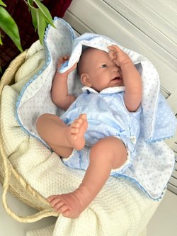 Кукла BERENGUER виниловая 43см Newborn (18108)