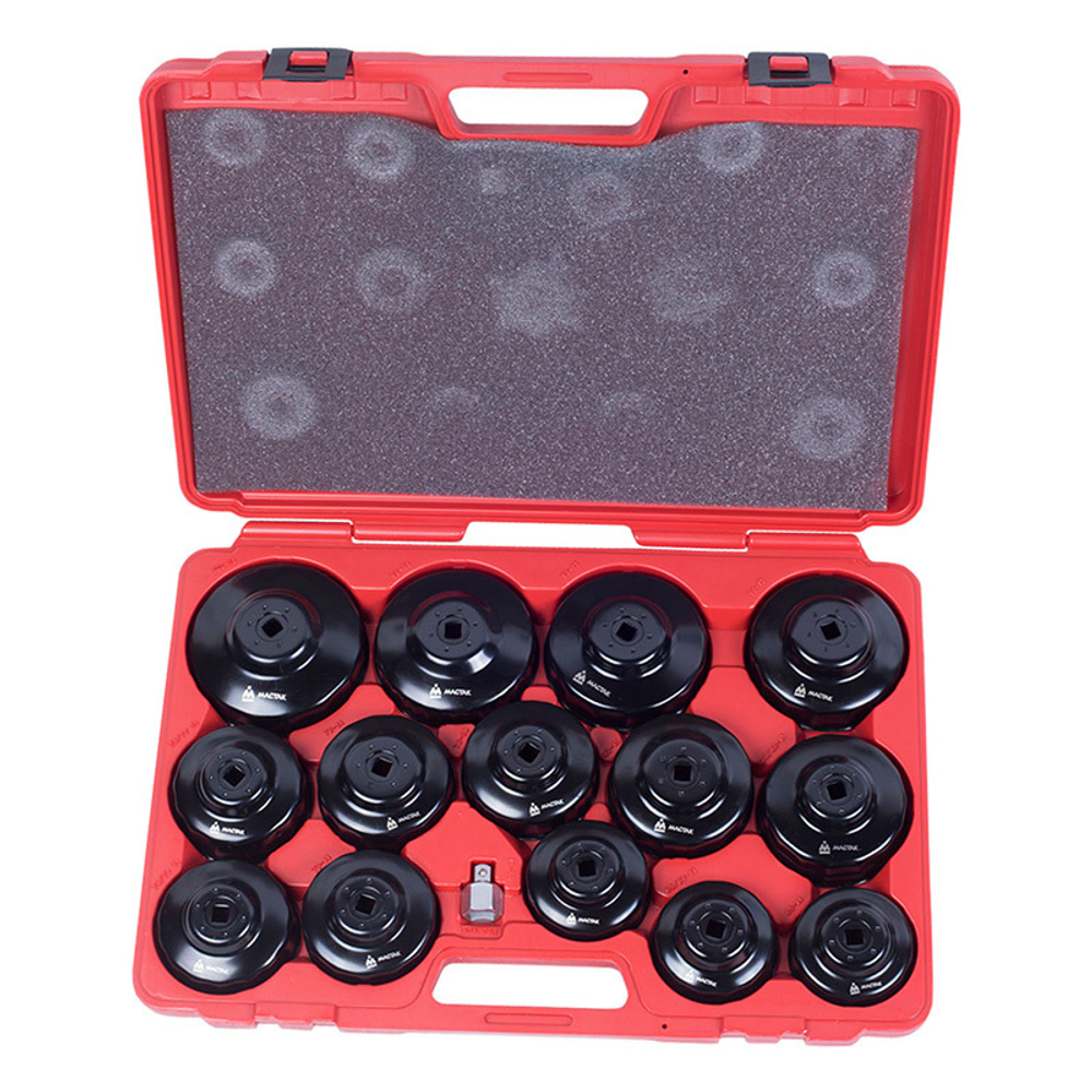 Набор съемников масляных фильтров, 15 предметов МАСТАК 103-40015C