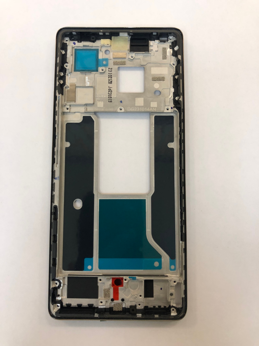Средняя часть корпуса, рамка дисплея для Infinix Zero 30 5G (X6731) Золото, Оригинал