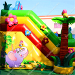 Надувная горка "Лимпопо"