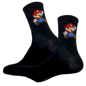 Носки Нинтендо "Марио", р-р 36-42 (черный)