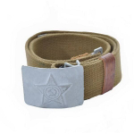 Ремень брезентовый с бляхой Звезда СА