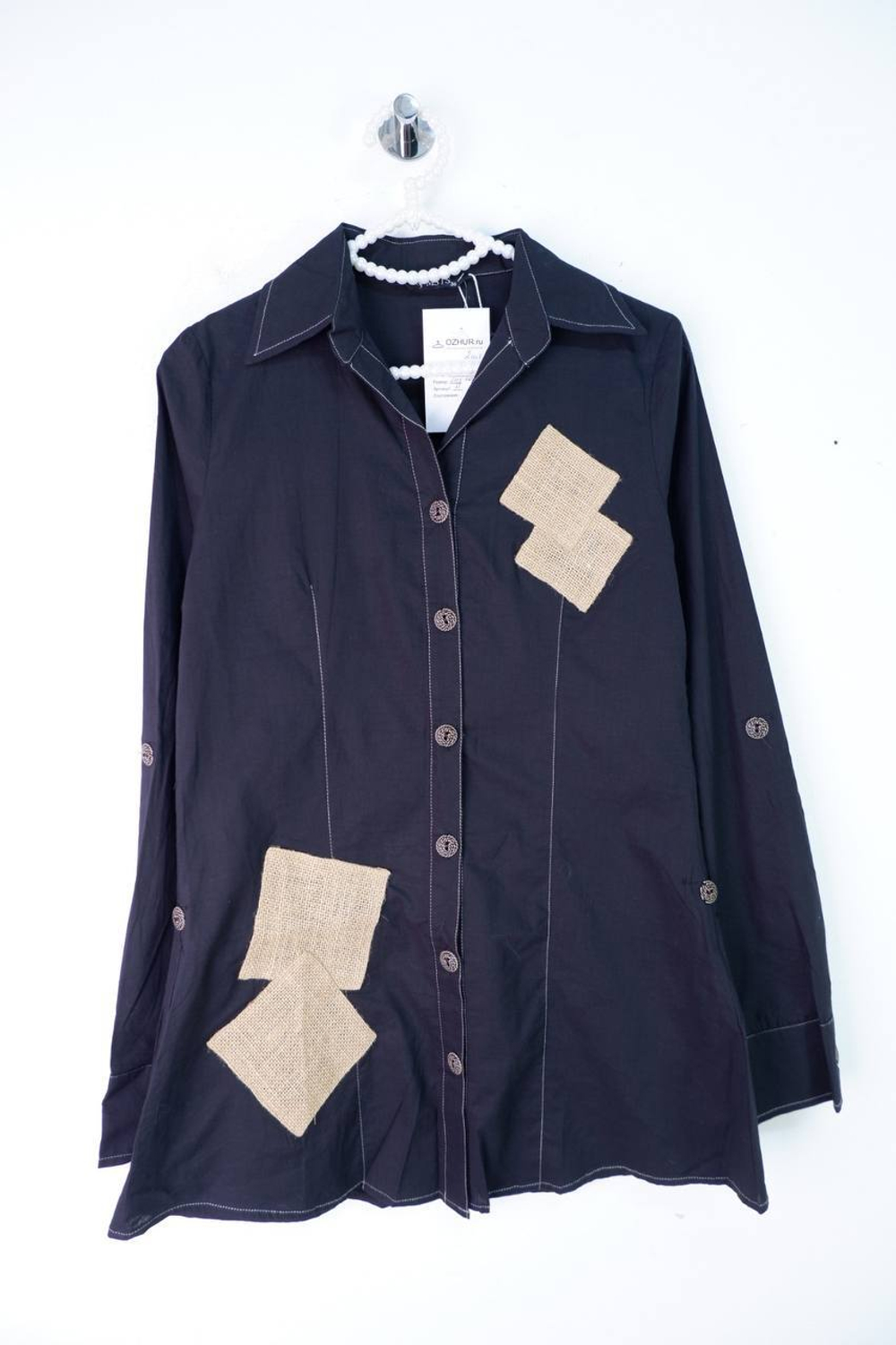 Рубашка MSTS модная, маркировка 36, визуально 42 размер, новая