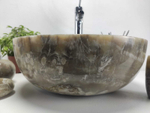 Раковина из оникса Bowl Grey Small TinLip BO-61064 40*40*15