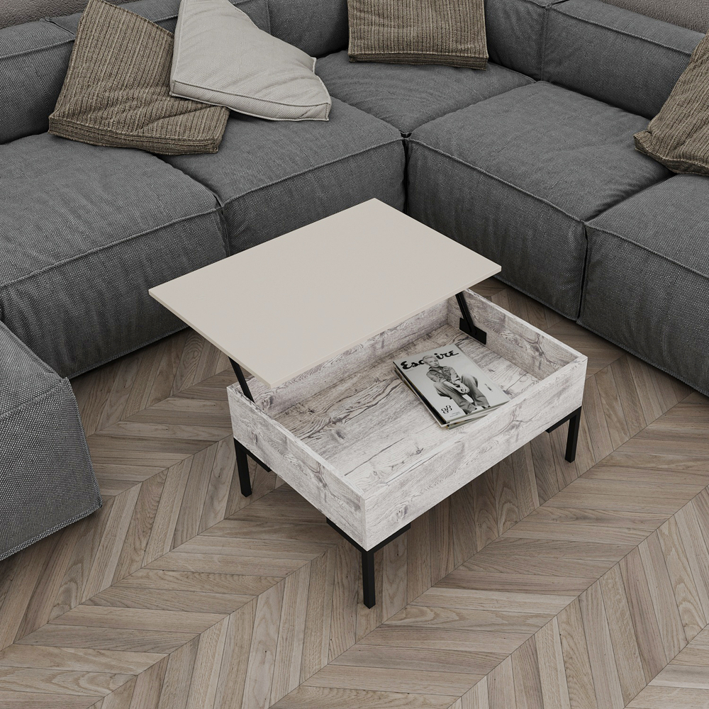 Журнальный столик с подъёмным механизмом