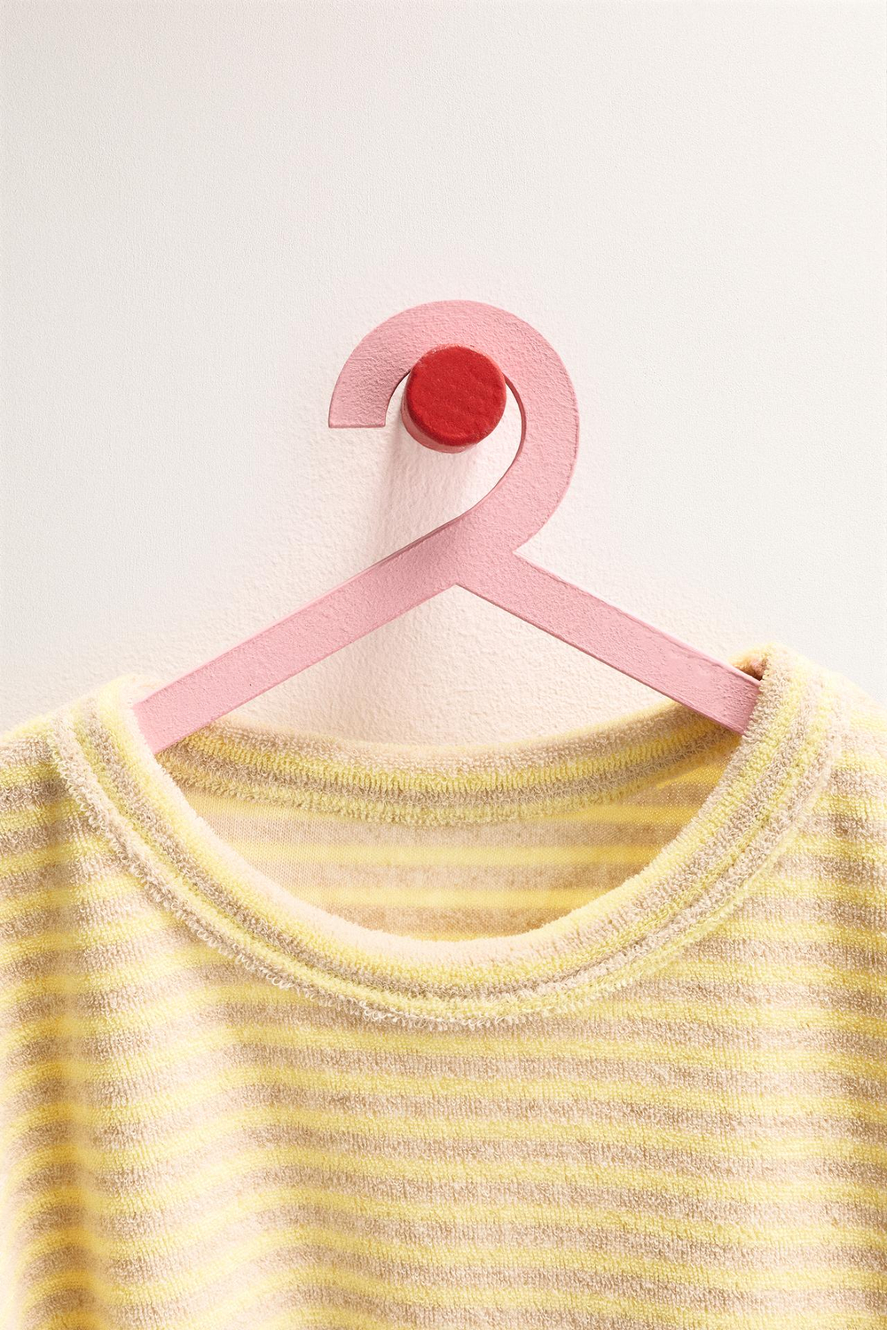 ZARA TIMELESS - ФУТБОЛКА МАХРОВАЯ В ПОЛОСКУ, ЖЕЛТЫЙ