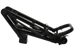 Детская коляска Indigo Tour Eco 3 в 1 с автокреслом Avionaut Cosmo Te09 черная кожа+серо-бежевый