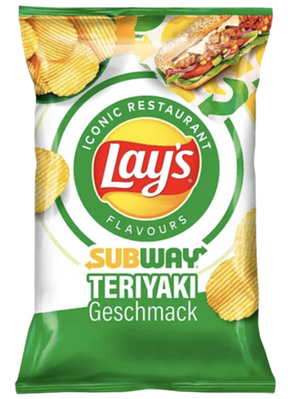 Чипсы Lays со вкусом Subway соуса Терияки
