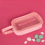 Косметичка универсальная «Bon Salon medium», цвет розовый, 9*15*25см