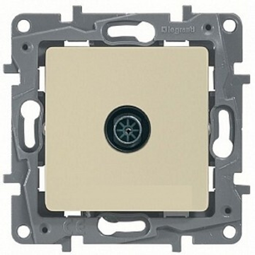 Etika Розетка TV 2дБ.слон.кость 672351