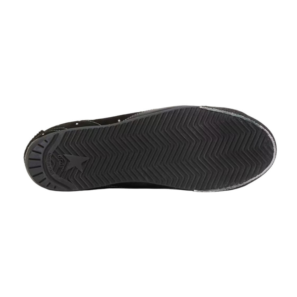 Женские кеды Golden Goose True-Star in Suede with Swarovski Crystal and Black Star