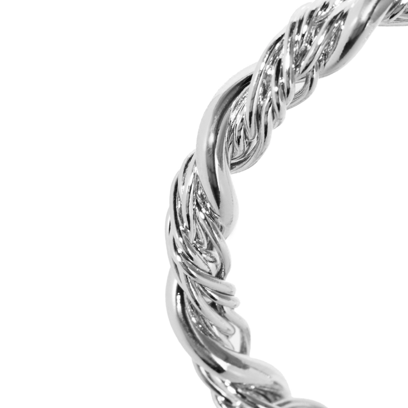 Браслет Перекрученный – Серебро