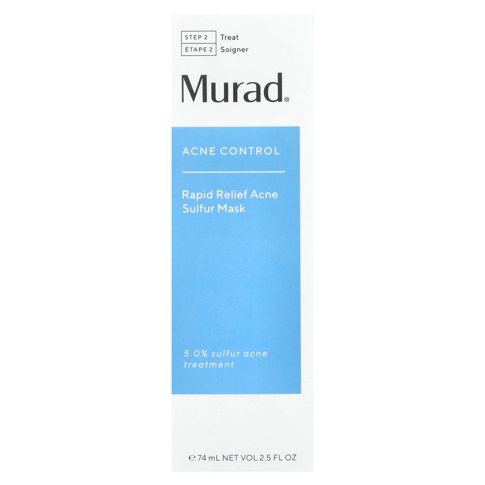 Murad, Acne Control, серная маска для быстрого снятия акне, 74 мл (2,5 жидк. унц.)