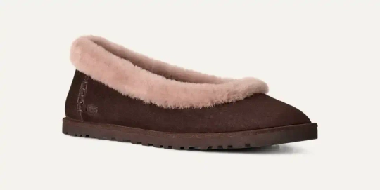 UGG Балетки Zora Bailarinas, шоколадный