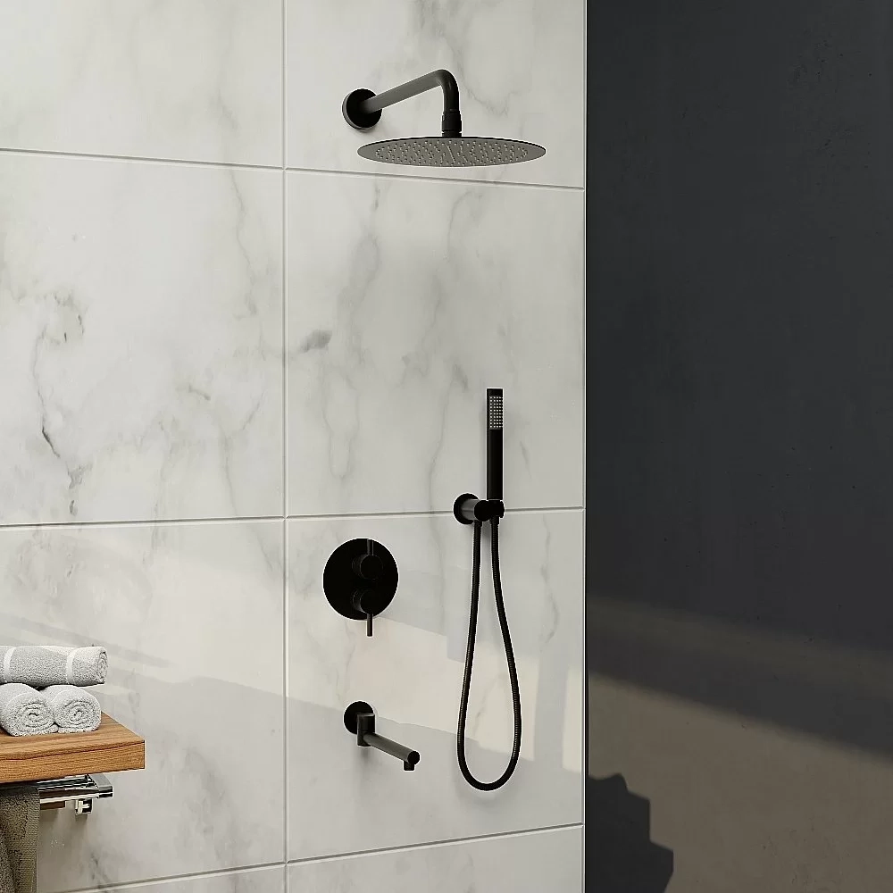Душевая система RGW Shower Panels SP-55B 51140855-04 черная