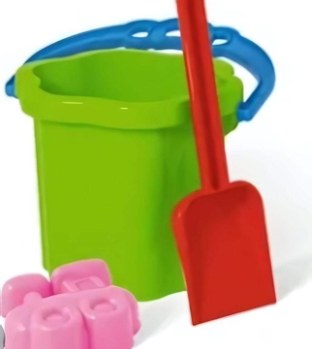 Песочный набор №107 (ведро 0,7л, формочка, совок 21см) (Стеллар)