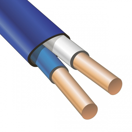 Кабель силовой ВВГ-Пнг(А)-LS 2х1,5 медный плоский ГОСТ 31996-2012 [упак. 100м] Русский Свет ЭК000093292