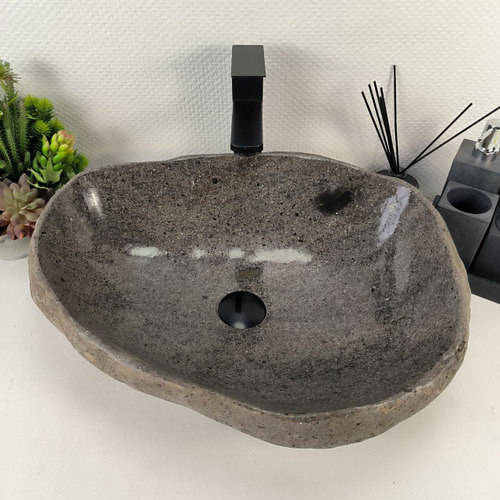 Раковина из речного камня RS-64915 56*44*15 0862