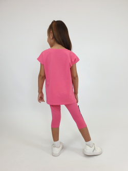 02-123-7 Комплект для девочки (фуфайка+ лосины)