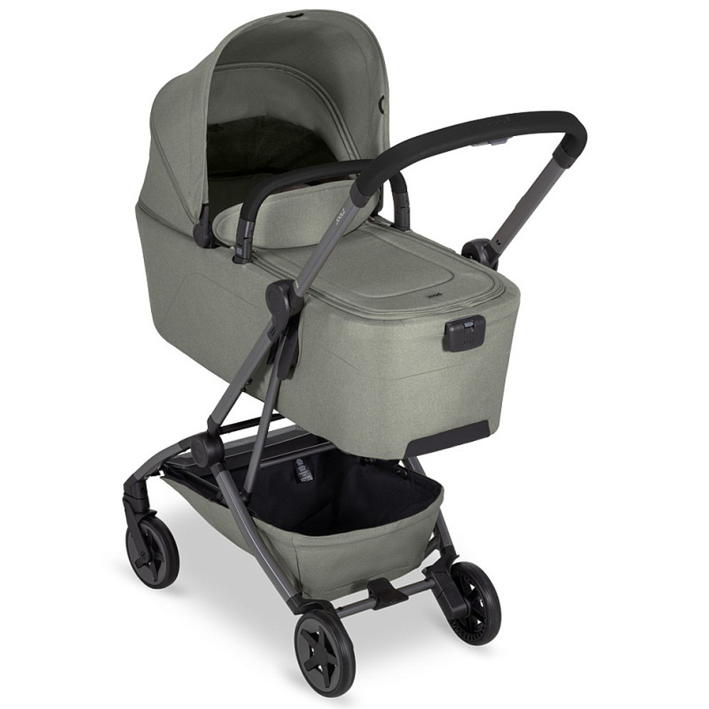 Коляска 2 в 1 Joolz Aer 2 с бампером Sage green/Black Carbon