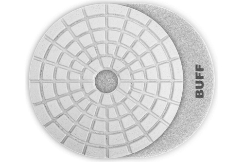 Алмазный гибкий шлифовальный круг для мокрого шлифования ЗУБР 125 мм, BUFF 29867-10000